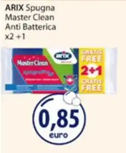 Acqua & Sapone ARIX Spugna Master Clean Anti Batterica offerta
