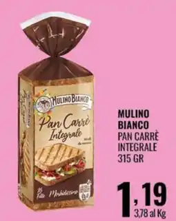Gecop Mulino Bianco Pan Carrè Integrale offerta