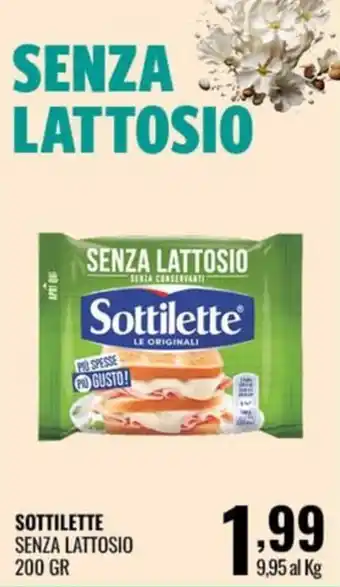 Gecop Sottilette senza lattosio offerta