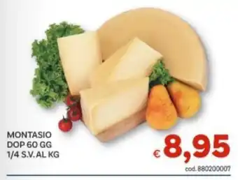 Vivo Supermercati MONTASIO DOP offerta