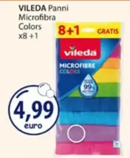 Acqua & Sapone VILEDA Panni Microfibra Colors offerta