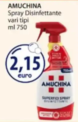 Acqua & Sapone AMUCHINA Spray Disinfettante offerta