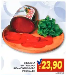 Vivo Supermercati Bresaola Punta d'Anca Rigamonti IGP Oro offerta