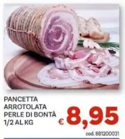 Vivo Supermercati Pancetta Arrotolata Perle di Bontà offerta