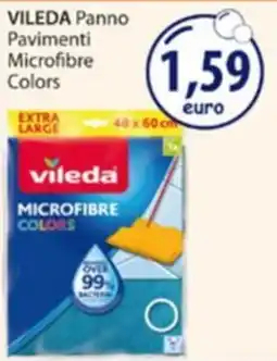 Acqua & Sapone VILEDA Panno Pavimenti Microfibra Colors offerta