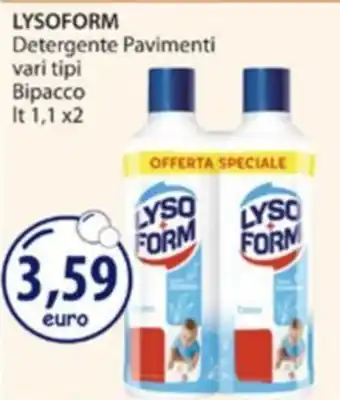 Acqua & Sapone LYSOFORM Detergente Pavimenti offerta