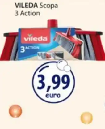 Acqua & Sapone VILEDA Scopa 3 Action offerta