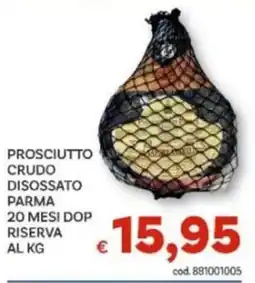 Vivo Supermercati Prosciutto Crudo Disossato Parma offerta
