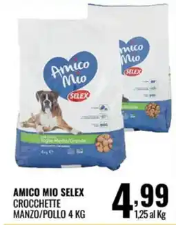 Gecop Amico Mio Selex Crocchette Manzo/Pollo offerta