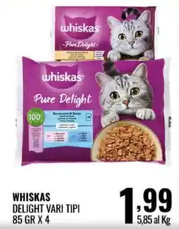 Gecop whiskas Pure Delight offerta