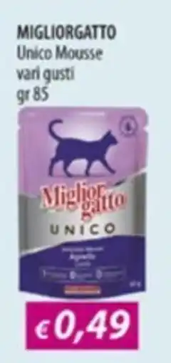 Acqua & Sapone Migliorgatto Unico Mousse offerta