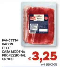Vivo Supermercati Pancetta Bacon Fette Casa Modena Professional offerta