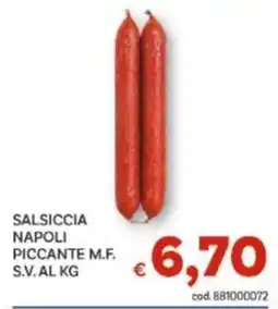 Vivo Supermercati Salsiccia Napoli Piccante M.F. offerta