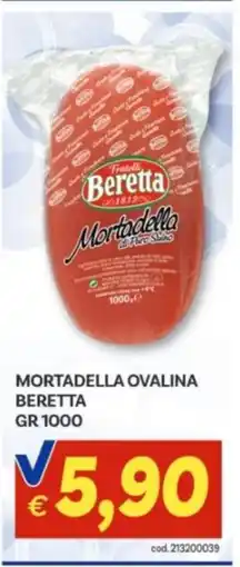 Vivo Supermercati Mortadella Ovalina Beretta offerta