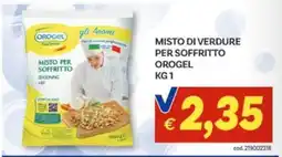 Vivo Supermercati Misto di verdure per soffritto OROGEL offerta