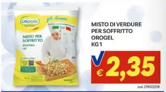 Vivo Supermercati Misto di verdure per soffritto OROGEL offerta