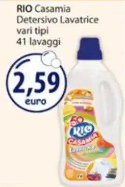 Acqua & Sapone RIO Casamia Detersivo Lavatrice offerta