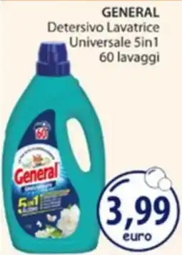 Acqua & Sapone General Detersivo Lavatrice Universale 5in1 offerta