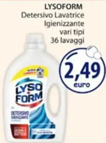 Acqua & Sapone LYSOFORM Detersivo Lavatrice Igienizzante offerta