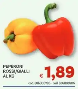 Vivo Supermercati PEPERONI ROSSI/GIALLI offerta