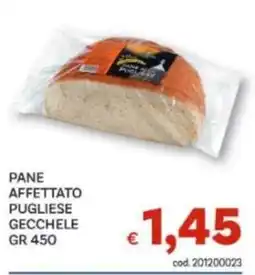 Vivo Supermercati PANE AFFETTATO PUGLIESE GECCHELE offerta