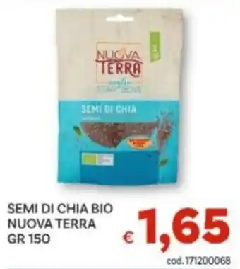 Vivo Supermercati SEMI DI CHIA BIO NUOVA TERRA offerta