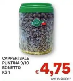 Vivo Supermercati Capperi Sale Puntina 9/10 Bonetto offerta