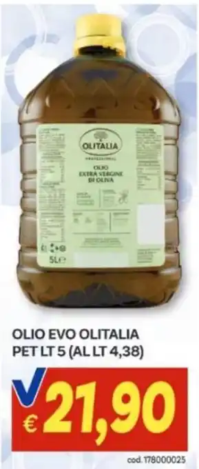Vivo Supermercati OLIO EVO OLITALIA offerta