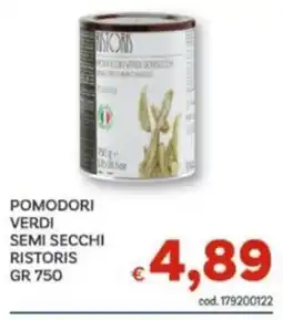 Vivo Supermercati Pomodori Verdi Semi Secchi Ristoris offerta