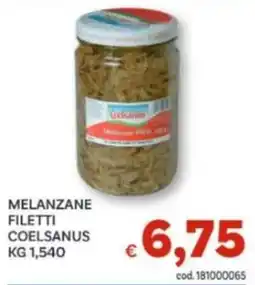 Vivo Supermercati Melanzane Filetti Coelsanus offerta