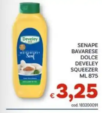 Vivo Supermercati Senape Bavarese Dolce Develey Squeezer offerta