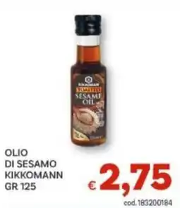 Vivo Supermercati Olio di sesamo Kikkoman offerta