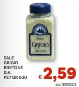 Vivo Supermercati Sale Grigio Bretone offerta