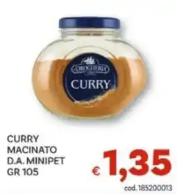 Vivo Supermercati CURRY MACINATO D.A. MINIPET offerta