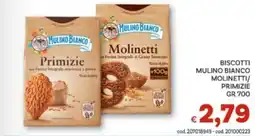 Vivo Supermercati Biscotti Mulino Bianco Molinetti/Primizie offerta