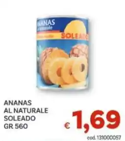 Vivo Supermercati ANANAS AL NATURALE SOLEADO offerta