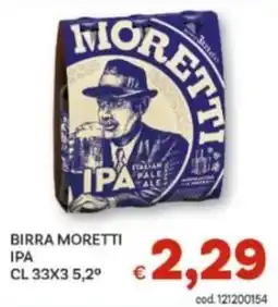 Vivo Supermercati BIRRA MORETTI IPA offerta