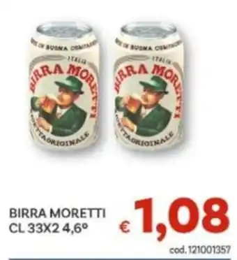 BIRRA MORETTI