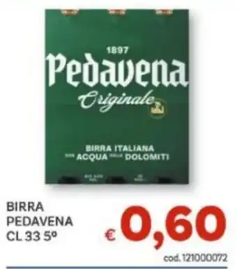 Vivo Supermercati Birra Pedavena offerta