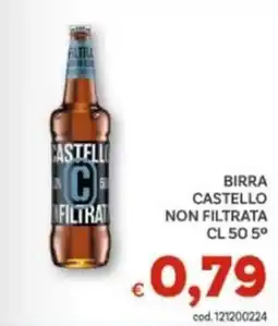 Vivo Supermercati Birra Castello non filtrata offerta