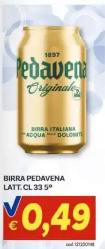 Vivo Supermercati Birra Pedavena offerta