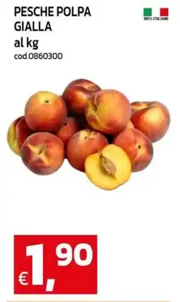 C+C Cash and Carry PESCHE POLPA GIALLA offerta