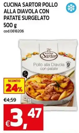 C+C Cash and Carry Cucina Sartor Pollo alla Diavola con Patate offerta