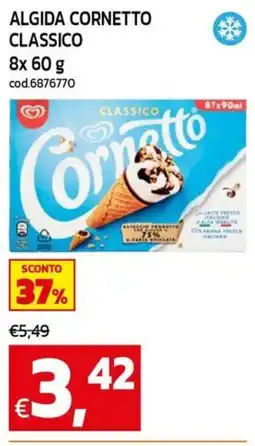 C+C Cash and Carry Algida Cornetto Classico offerta