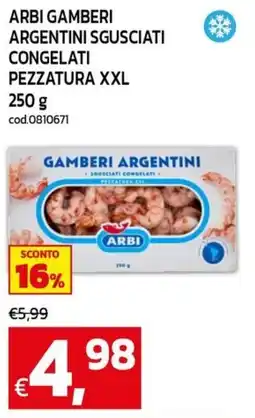 C+C Cash and Carry Gamberi Argentini Arbi offerta