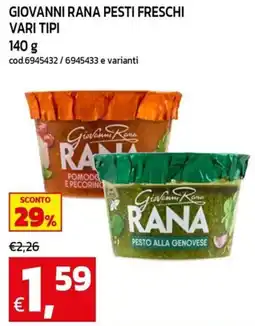 C+C Cash and Carry Giovanni Rana Pesti Freschi offerta