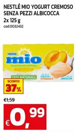 C+C Cash and Carry Nestlé mio Yogurt Cremoso Albicocca offerta