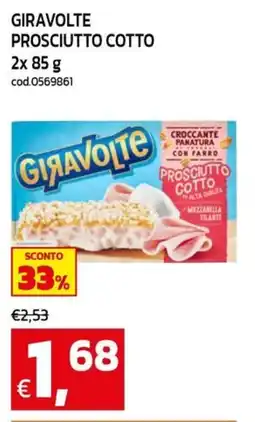 C+C Cash and Carry Giravolte Prosciutto Cotto offerta
