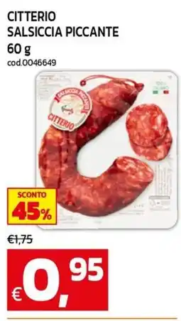 C+C Cash and Carry CITTERIO SALSICCIA PICCANTE offerta