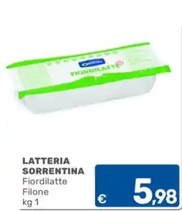C+C Cash and Carry LATTERIA SORRENTINA Fiordilatte Filone offerta